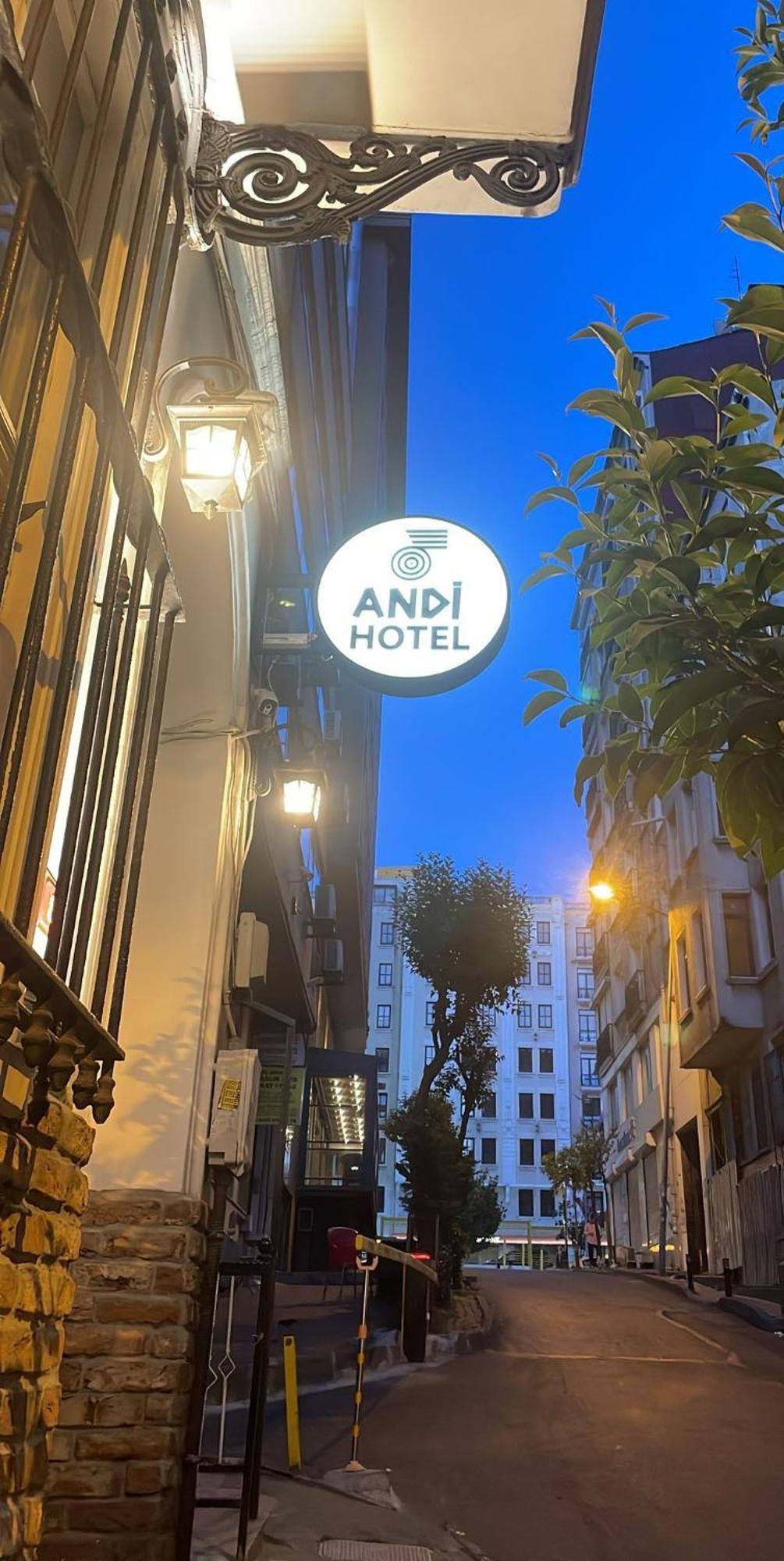 Andi Hotel Istanbul Exterior photo